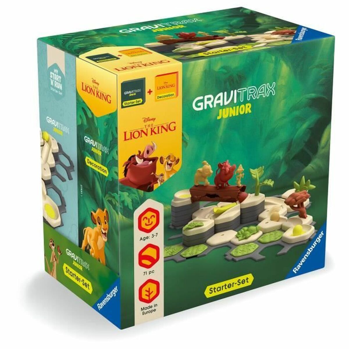 Mannen med jåen Ravensburger Gravitrax Junior Starter Set El Rey León